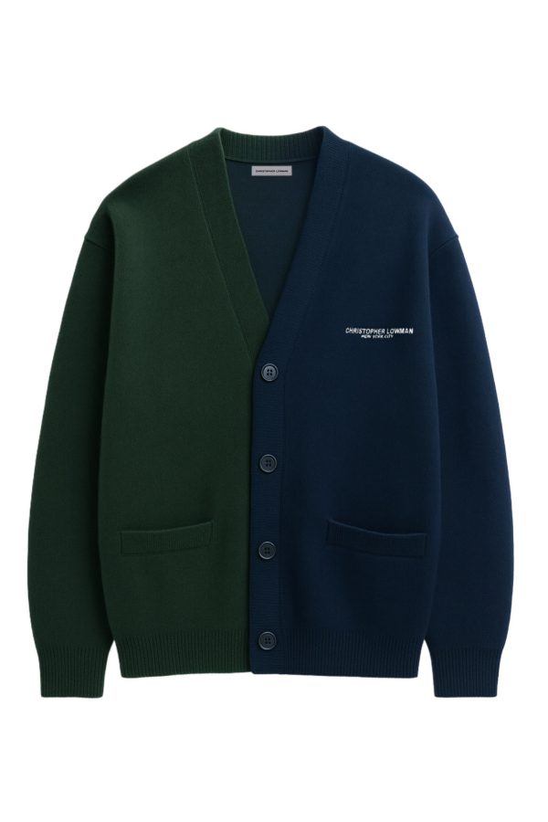 Two-Tone Cardigan