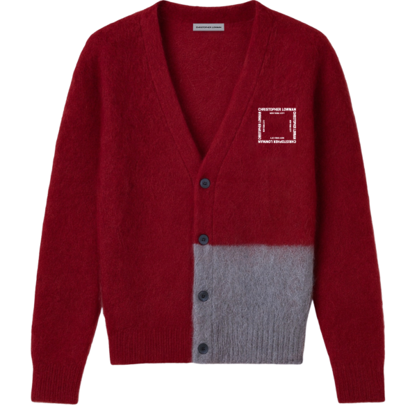 Division Mohair Cardigan