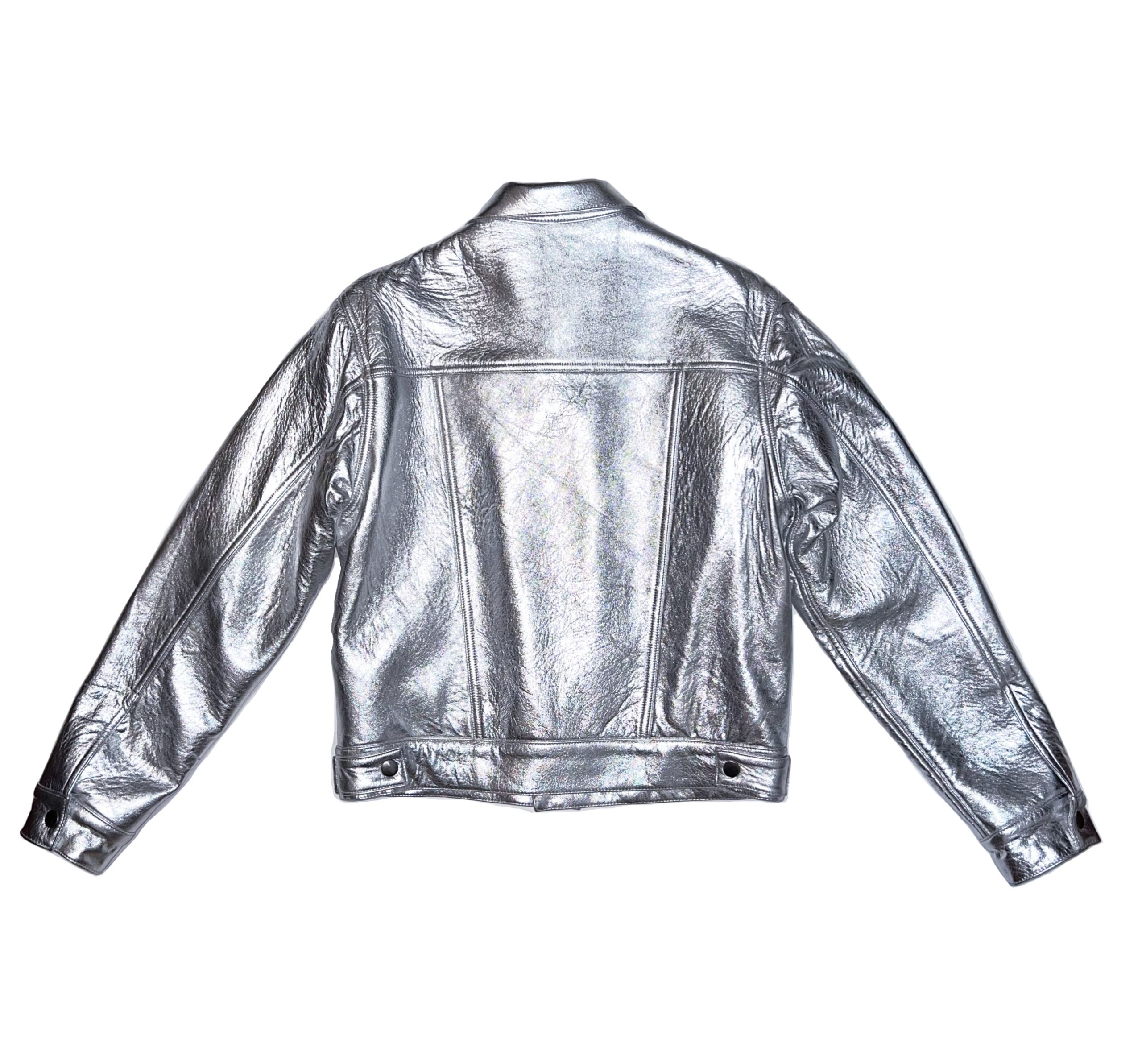Metallic Worker Jacket - Image 2