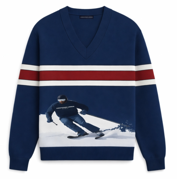 SKI TRIP V-NECK SWEATER