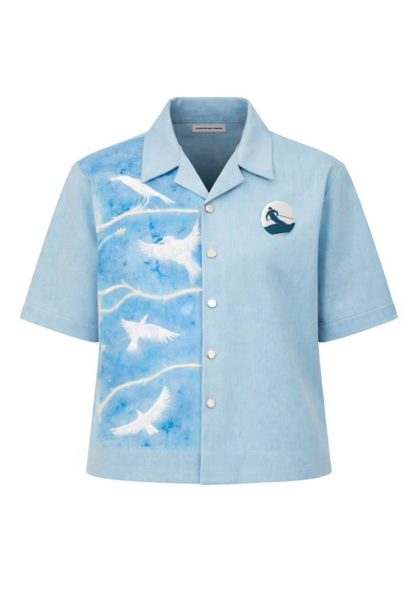 CHRISTOPHER LOWMAN x AW SKI TRIP BOWLING SHIRT