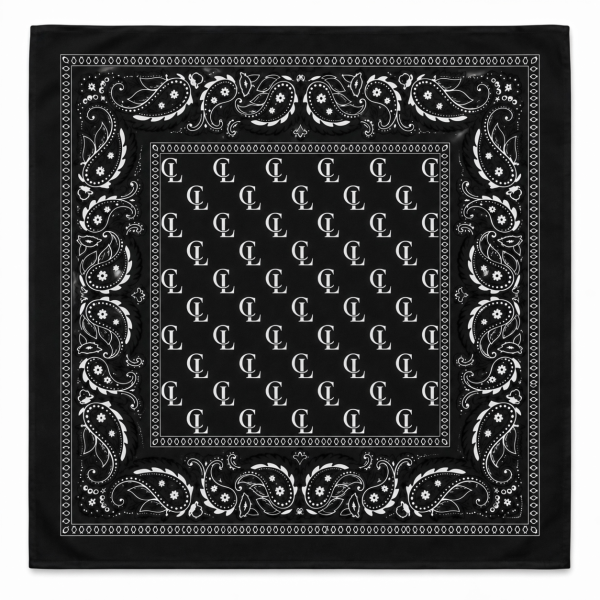 CL monogram print bandana