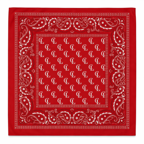 CL monogram print bandana