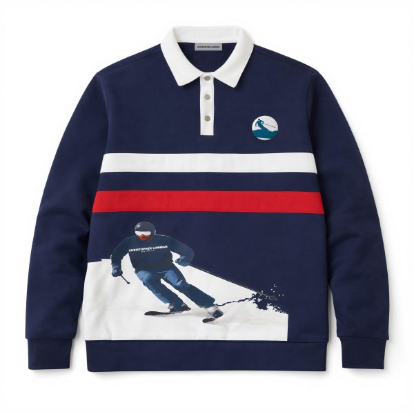 SKI TRIP LONG SLEEVE POLO