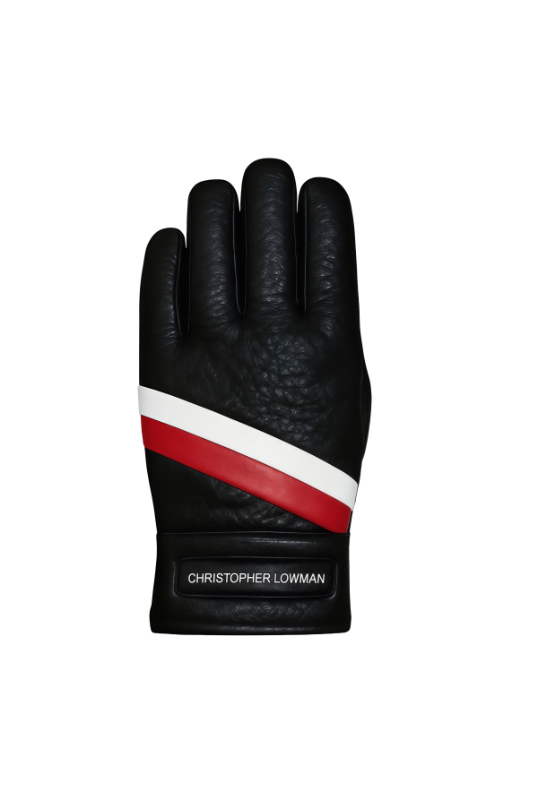 Leather Stripe Glove