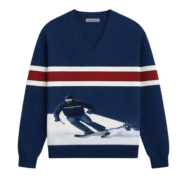SKI TRIP V-NECK SWEATER
