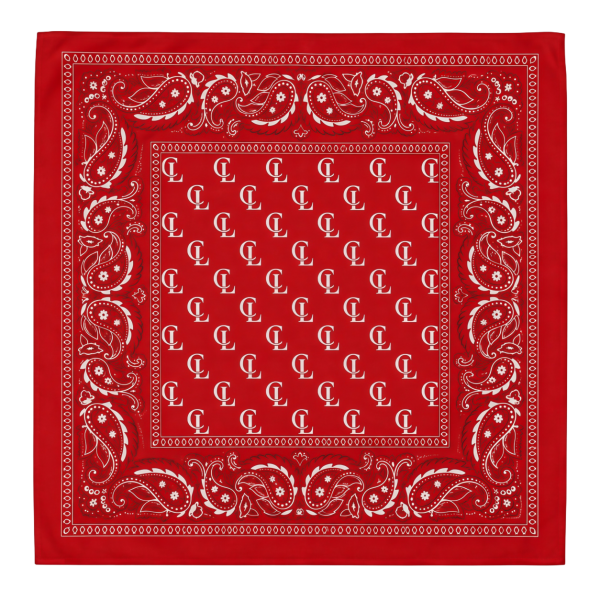 CL monogram print bandana