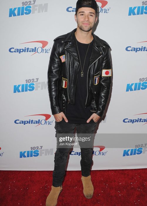 LOS ANGELES, CA - DECEMBER 02:  Singer Jake Miller arrives at 102.7 KIIS FM's Jingle Ball 2016 at Staples Center on December 2, 2016 in Los Angeles, California.  (Photo by Jon Kopaloff/FilmMagic)